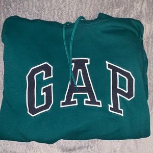GAP forest green hoodie